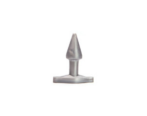 Tantus Stud Plug Silver