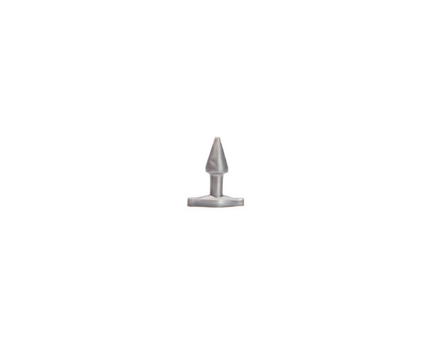 Tantus Stud Plug Silver