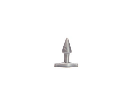 Tantus Stud Plug Silver