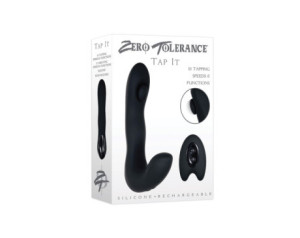 ZT Tap It Recharge ProstateMassager Blk