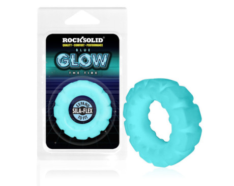 Rock Solid Silaflex G.I.T.D Tire Blue