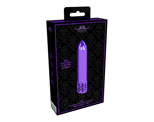 Royal Gems Glitz Bullet Vibr Purple