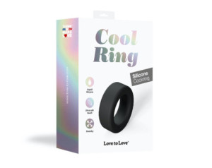 Love to Love Cool Ring Cockring Black