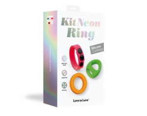 Love to Love Kit Neon Ring Cockring Set