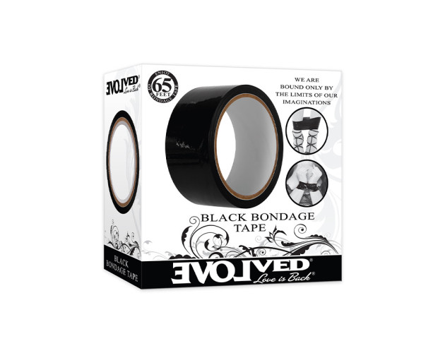 Evolved Bondage Tape 65ft Black