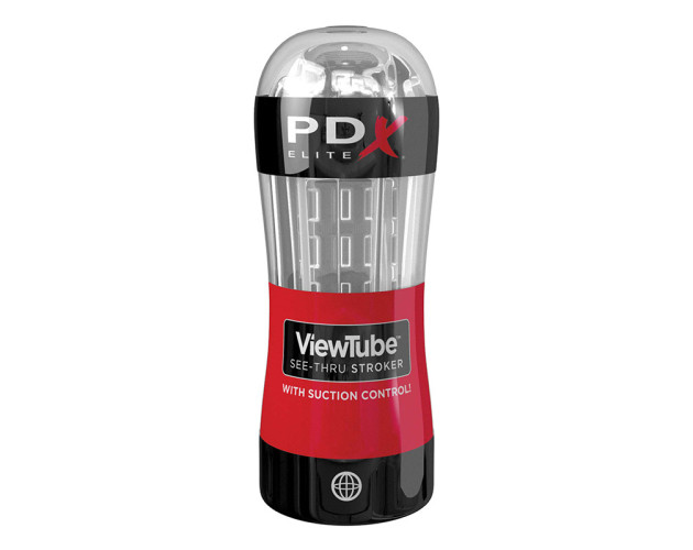 PDX Elite ViewTube Stroker Clear