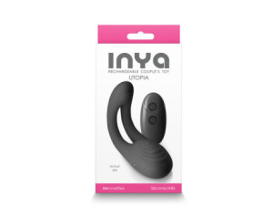 INYA Utopia Rechargeable Couples Toy Blk