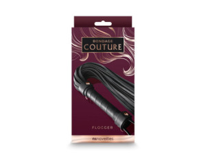 Bondage Couture Flogger Black