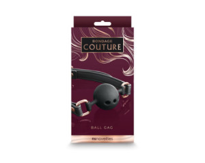 Bondage Couture Ball Gag Black