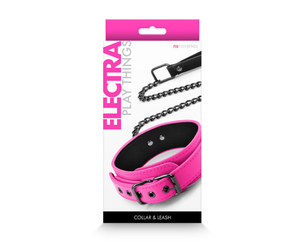 Electra Collar & Leash Pink