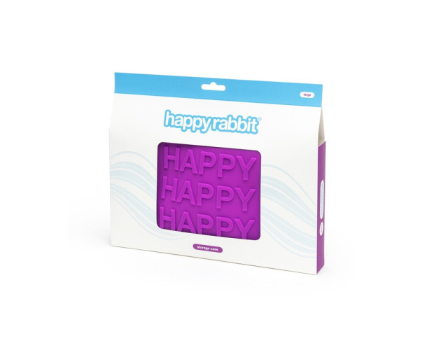 HR 'Happy' Lockable Storage Bag Pur Lrg