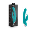 Hop Rave Rabbit Gyrating Vibrator Aqua