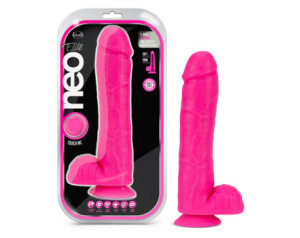 Neo Elite 11in Sili Dual Dens Neon Pink