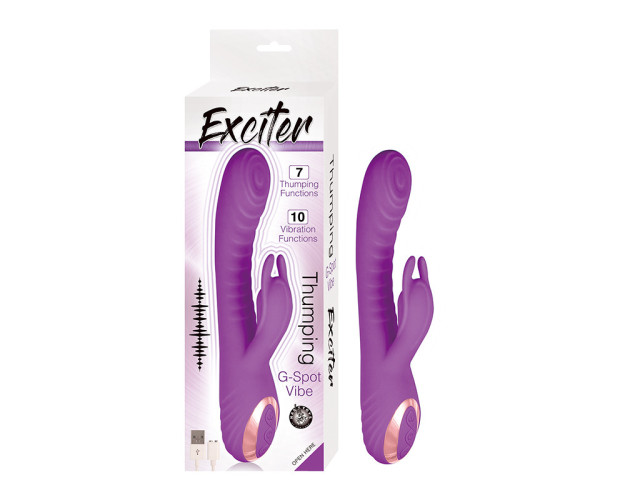 Exciter Thumping G-Spot Vibe Purple