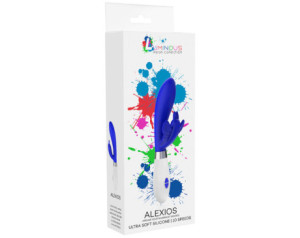 Luminous Alexios Dual Stim Vibrator Blue