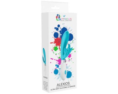 Luminous Alexios Dual Stim Vibrator Turq