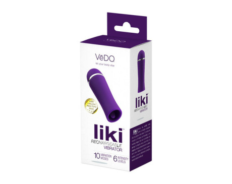 Vedo Liki Rechargeable Flicker Deep Pur