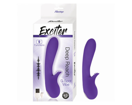 Exciter Deep Reach G-Spot Vibe Purple