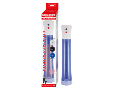 Commander Extra Large Electric Pump Blue