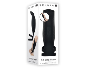 GX Rocketeer Vibrating Penis Sheath Blk