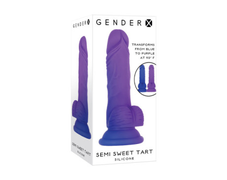 GX SemiSweetTart 5.5in Dildo BluPur