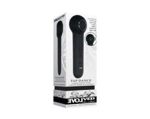 Evolved Tap Dance Pulsing Vibrator Black