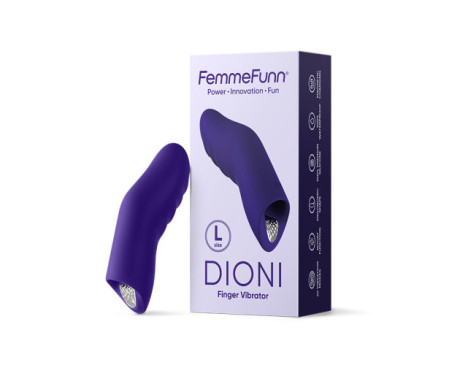 FemmeFunn Dioni Finger Vibr Lrg Dark Pur