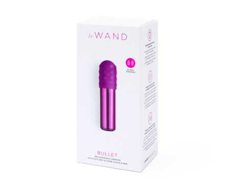 Le Wand Chrome Bullet Vibrator Cherry