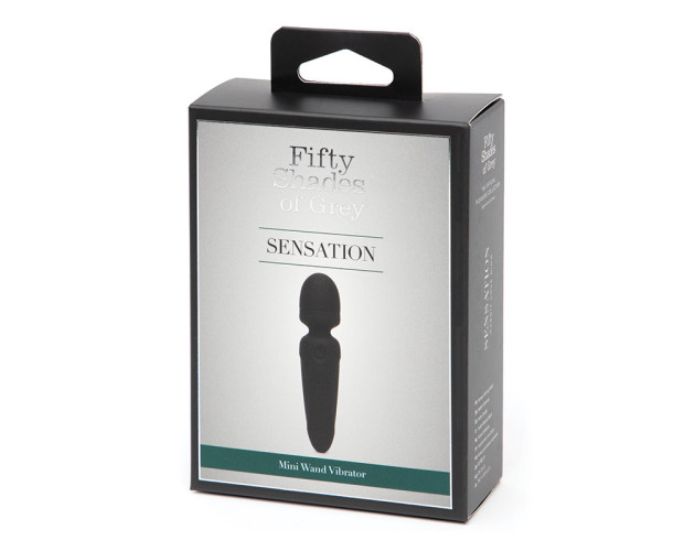 50 Shades Sensation Mini Wand Vibra Blk