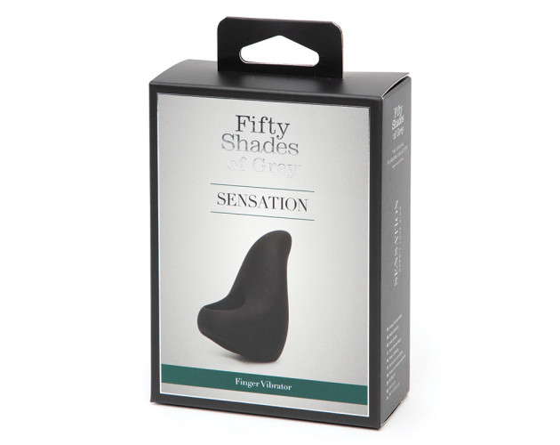 50 Shades Sensation Finger Vibrator Blk