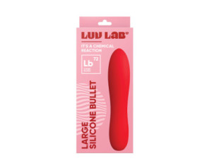 Luv Inc Lb72 Large Silicone Bullet Red