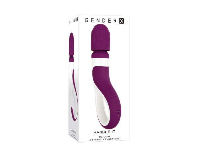 GX Handle It Wand Vibrator Purple