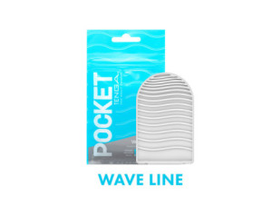 Tenga Pocket Wavy Line