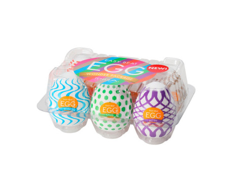 Tenga Egg Variety Pack Wonder 6pcs