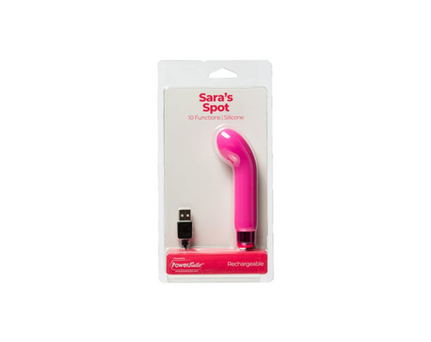 Sara's Spot Recha Bullet W/GSpot Slee Pk