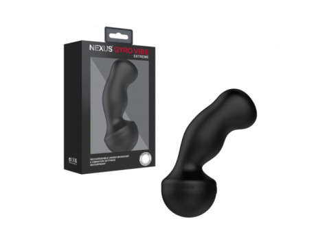 Nexus Gyro Vibe Extreme Vibe Dildo-Blk