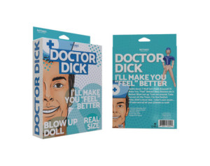 Doctor Dick Blow Up Party Doll