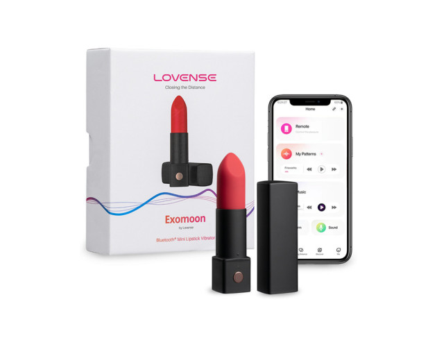 Lovense Exomoon Lipstick Vibrator