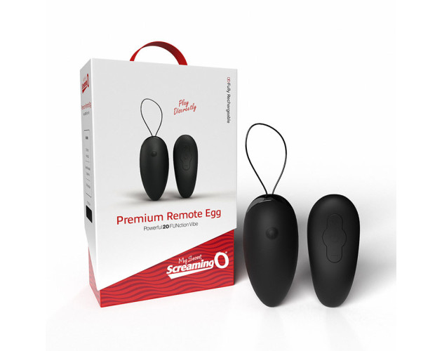 Screaming O Premium Remote Egg Black