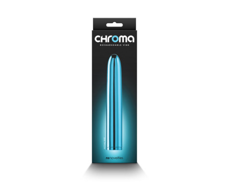 Chroma Rechargeable Vibe 7in Teal