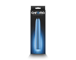 Chroma Rechargeable Vibe 7in Blue