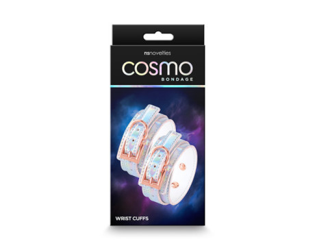 Cosmo Bondage Wrist Cuffs Rainbow