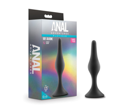 Anal Adventures Beginner Plug Large Blk