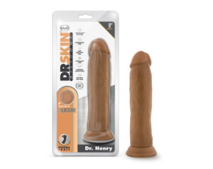 Dr. Skin Silicone Dr. Henry 9in Tan