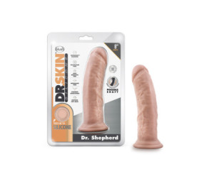 Dr. Skin Silicone Dr. Shepherd 8in Beige