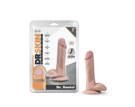 Dr. Skin Silicone Dr. Daniel 6in Beige