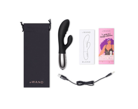 Le Wand Blend Rabbit Vibrator Black