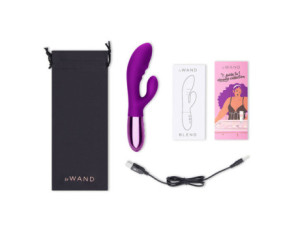 Le Wand Blend Rabbit Vibrator Cherry