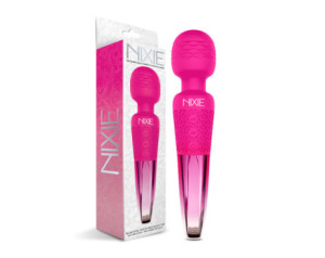 Nixie Rechargeable Wand Pink Ombre Meta