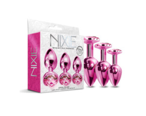 Nixie Metal Butt Plug Trainer Set Pk Met